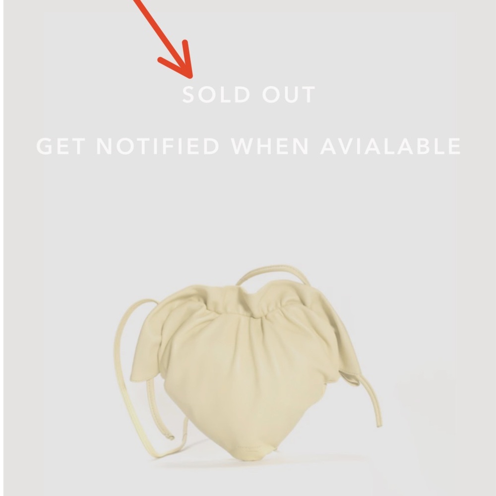 Baby yellow Heart-Shaped Women's Bag
